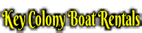Key Colony Boat Rentals